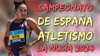 Resumen Campeonato de España de Atletismo  La Nucía 2024 [upl. by Neelia]