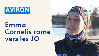 Aviron Emma Cornelis rame vers les JO [upl. by Ellehcal714]