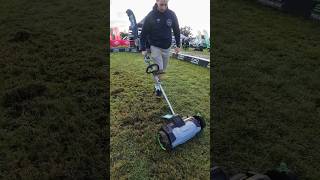 Combi Scarifier Attachment New bit of EGO kit coming 2025 ego diy lawn lawncare renovation [upl. by Gwenni220]