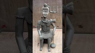 Bholenath idol makingmahadev murti makingbholenath murti making shorts92 [upl. by Shem]