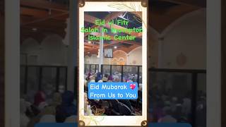 Eid in Canada 🇨🇦❤️canada viral eid2024 eidincanada shortsfeed islamicshorts eid [upl. by Aihpled563]