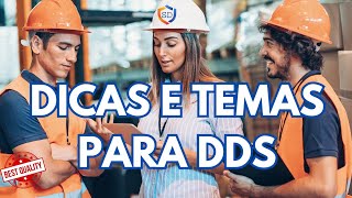 TEMAS PARA DDS  Diálogo Diário de Segurança Parte 3 [upl. by Anirec959]