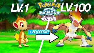 The FASTEST Way To Level Up Your Pokemon In Brilliant Diamond Shining Pearl BEAT CYNTHIA FAST [upl. by Aggarwal]