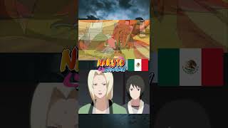 Latino vs Castellano narutodoblaje anime narutoshippuden [upl. by Brand]