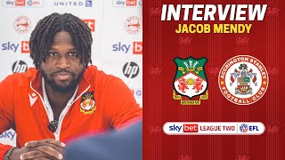 INTERVIEW  Jacob Mendy after Accrington Stanley [upl. by Oisor]