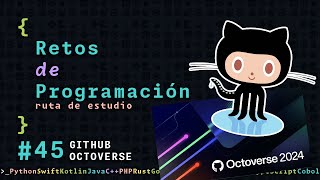 Ruta de estudio programación  45  GITHUB OCTOVERSE [upl. by Leanne54]