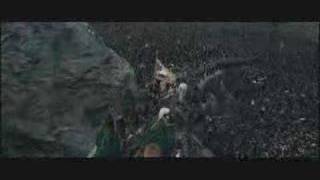 Lord of the Rings Helms Deep Hammerfall music video [upl. by Richers206]