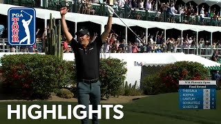 Carlos Ortizs holeinone at No 16 in WM Phoenix Open  2022 [upl. by Laniger565]