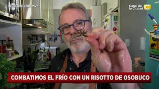 ¿Cómo hacer un Risotto de Osobuco Las Recetas de Claudio Guarnaccia 1 en Hoy Nos Toca a las Diez [upl. by Einnod764]