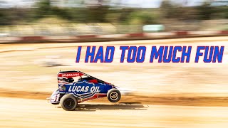 Testing a Dirt Midget for the FIRST TIME  Chili Bowl 25 [upl. by Koss]