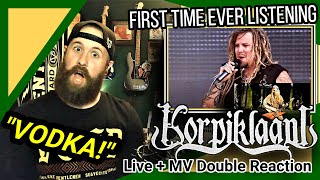 ROADIE REACTIONS  quotKorpiklaani  Vodka Live  MVquot  FIRST TIME EVER LISTENING [upl. by Noet]