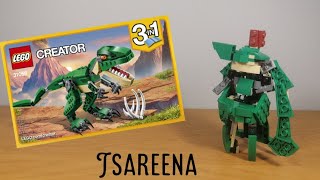 Lego 31058 alternate build Pokemon Tsareena [upl. by Neraj28]