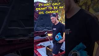 Oil Change Gone WRONG 😭 cars gtr Japan shorts ytshorts youtube funny viral trend fail yt [upl. by Olnay]