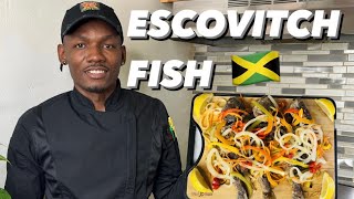 How to make Jamaican ESCOVITCH FISH [upl. by Andromache]