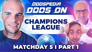 Odds On Champions League Predictions 202324 Matchday 5 Tue Best Football Betting Tips amp Picks [upl. by Eahsal631]