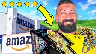 I Bought The BEST Rated Pokemon Cards From Amazon [upl. by Ahsiam]