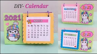 How to make Calendar at home  DIY Calendar 2024  Paper Calendar Ideas  Art and Craft with Paper [upl. by Aikal]