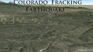 10172014  Colorado Earthquake at Fracking Operation California Volcano showing movement [upl. by Senhauser459]