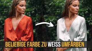 Beliebige Farbe zu Weiß umfärben 🔸 Photoshop Tutorial  GermanDeutsch [upl. by Aynom907]