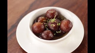 Gulab Jamun  Sanjeev Kapoor Khazana [upl. by Eimaral]