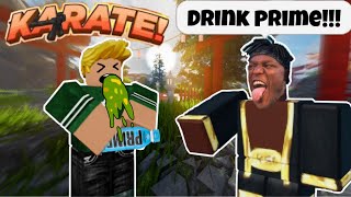 I Became KSI in ROBLOX Karate [upl. by Liag]