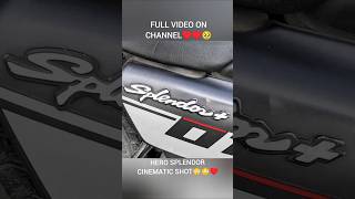 automobile herosplendor bike twowheeler cinematicshot viral trending bestbike goproshots♥️😱 [upl. by Haven]