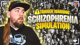 Schizophrenia Simulation Auditory Hallucinations [upl. by Sadnac]