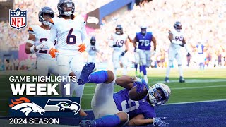 Denver Broncos vs Seattle Seahawks  NFL 2024 Week 1 Game Highlights [upl. by Anehs]