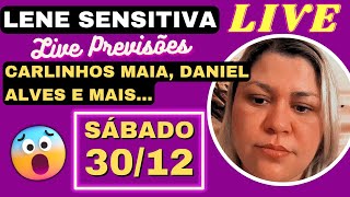 LENE SENSITIVA LIVE PREVISÕES SÁBADO 291223 ❤️🙏 [upl. by Yrffoeg653]