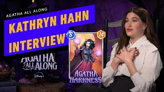 Agatha All Along star Kathryn Hahn finds out about the Agatha card in Marvel Snap  Interview [upl. by Hamehseer936]