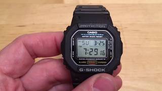 How to set the time on a GShock Watch [upl. by Verla]