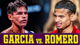 Ryan Garcia vs Rolly Romero on April 20th [upl. by Strickler122]