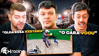 3 HUMORISTAS EM CHOQUE COM OS ENQUADROS DO XRACING 🏍️😱 [upl. by Naot]