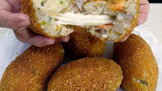 Descubre el Secreto de las Croquetas de Papa con Atún Perfectas [upl. by Ramedlaw293]