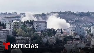 Estas son las condiciones del cese al fuego que pactaron Israel y Hezbollah  Noticias Telemundo [upl. by Tlevesor]