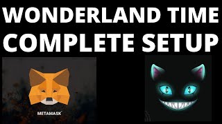 HOW TO SET UP AND STAKE WONDERLAND TIME  FULL TUTORIAL [upl. by Ramalahs]