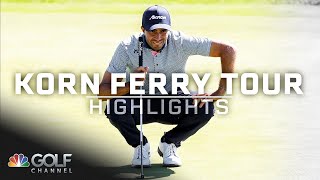 Korn Ferry Tour Highlights 2024 Korn Ferry Tour Championship Round 1  Golf Channel [upl. by Navad842]