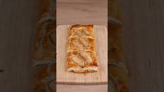 Apple puff pie  apple pie  puff Pastries puffpasteries pie [upl. by Agan]