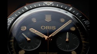 Oris Divers 65 Chronograph In Motion Watch Clicker [upl. by Eniarda]