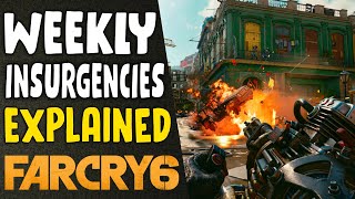 Far Cry 6 Weekly Insurgencies EXPLAINED How To Unlock Them Rewards and MORE [upl. by Collis]