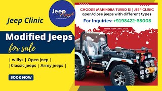 Modified Jeeps Sale in Tamilnadu [upl. by Eentruoc]