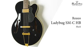 Blue Guitars  Rozeo  Ladybug SMC HB  Black [upl. by Ammamaria684]