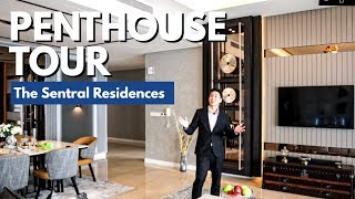 KL Sentral Luxury Penthouse with BEST KLCC VIEW at The Sentral Residences 2019 [upl. by Acissaj]