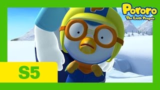 Pororo S5 E06 Real Courage  Kids Animation  Pororo the Little Penguin [upl. by Ahsimed]