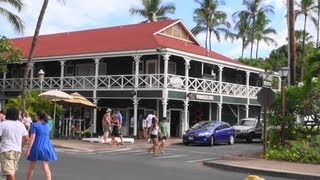 ラハイナの町 をぶら～り散歩 ： Lahaina Fronto Street MAUI  ぶらり旅ハワイ [upl. by Lenny185]