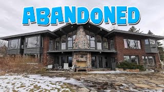 Exploring an Abandoned amp Untouched Lakefront Luxury Mansion [upl. by Agostino]