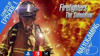 FIREFIGHTERS THE SIMULATION Gameplay Preview Switch PS4 PC [upl. by Kayle]