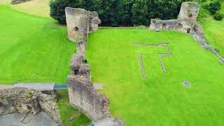 Flint castle Wales Castell y Fflint castlesofwales wales Northwales Flintshire Castles [upl. by Aldous]