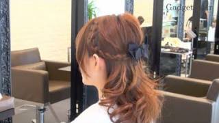 【ロングヘア】編み込みハーフアップのお嬢様風ヘアアレンジ♡【Hair Arrange 4】 [upl. by Ezri]