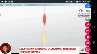 PENDULAR MOVEMENT SMALL INTESTINE animation by DRVISHWA MEDICAL COACHING [upl. by Rosenblast207]